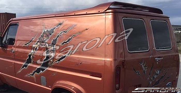 Custom Ford Econoline Van Roof Wing  (1975 - 1991) - $399.00 (Manufacturer Sarona, Part #FD-007-RW)